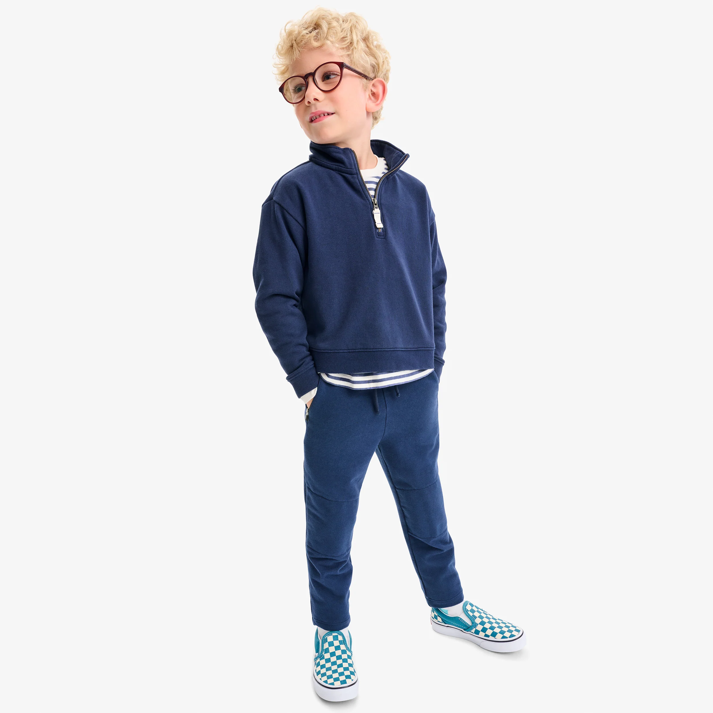Clearance kids zip pocket sweatpant